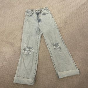 Zara wide leg jeans